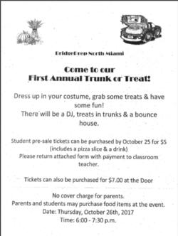 Trunk or Treat